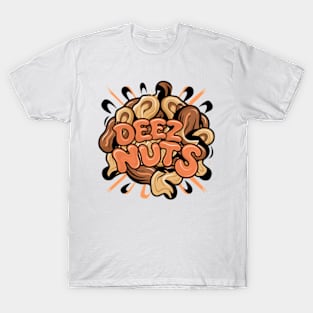 Deez Nuts Lettering T-Shirt